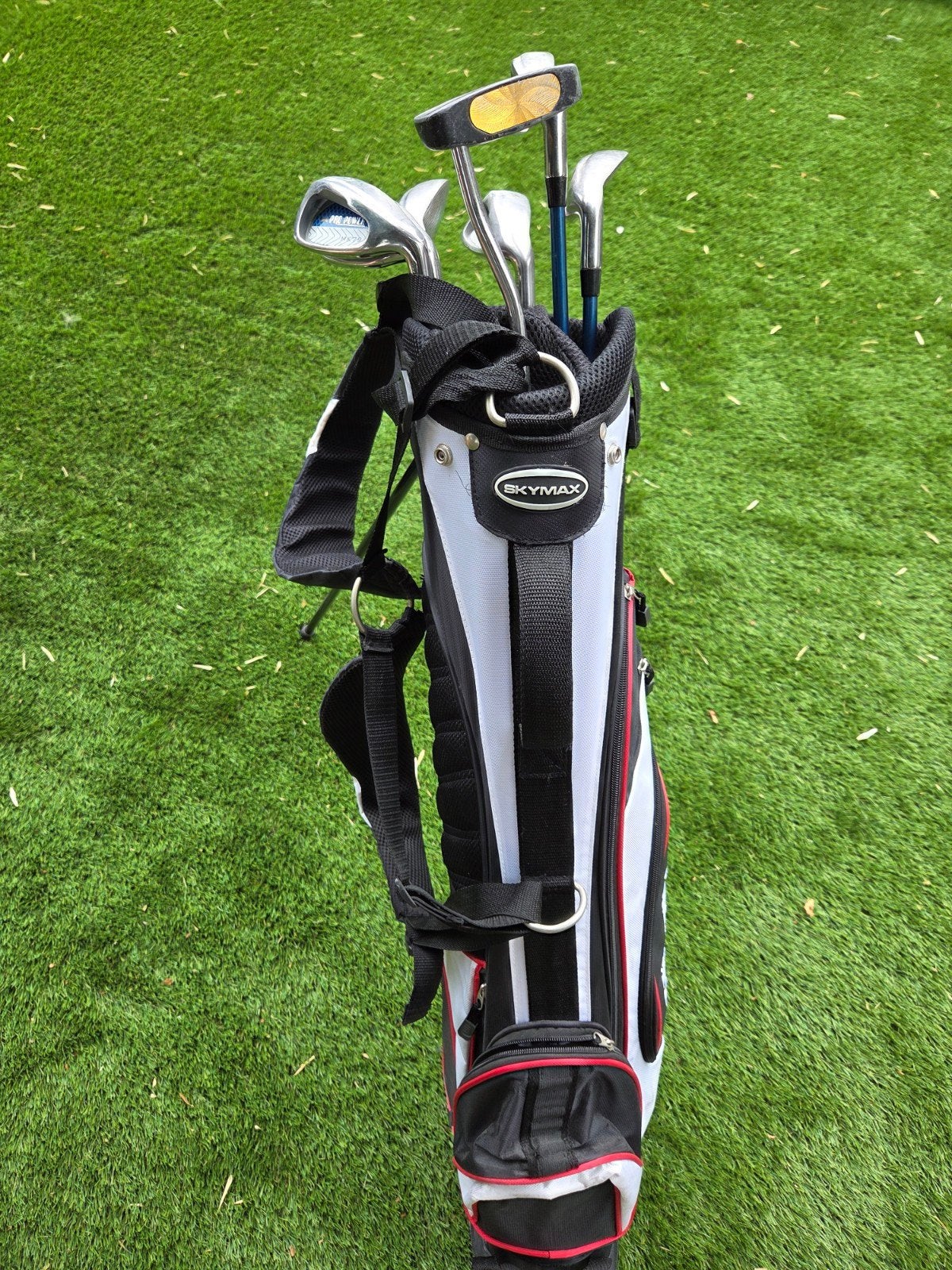 Skymax tas met golfset te koop, Ophalen, Gebruikt, Set, Overige merken