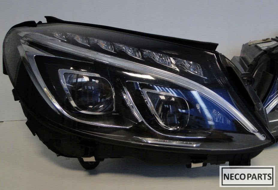 C KLASSE W205 ILS FULL LED KOPLAMP A2059063204 COMPLEET, Auto-onderdelen, Verlichting, Gebruikt, -, Ophalen of Verzenden, -