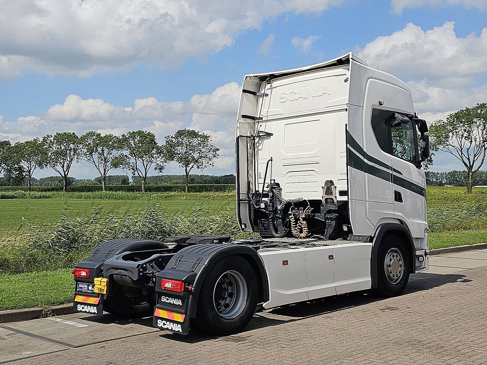 SCANIA S500 hl2x tank etc, Auto's, Automaat, Euro 6, Scania, Wit