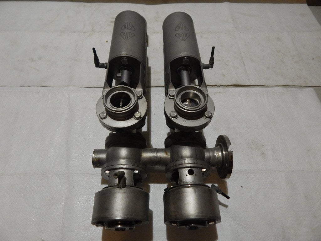 Ros Mixproof Valve 1,5'' Manifold 2 pieces in one set, Gebruikt, Verzenden, Rudeboksvägen 1, SE-226 55, Lund, Alfa.laval@alfalaval.com