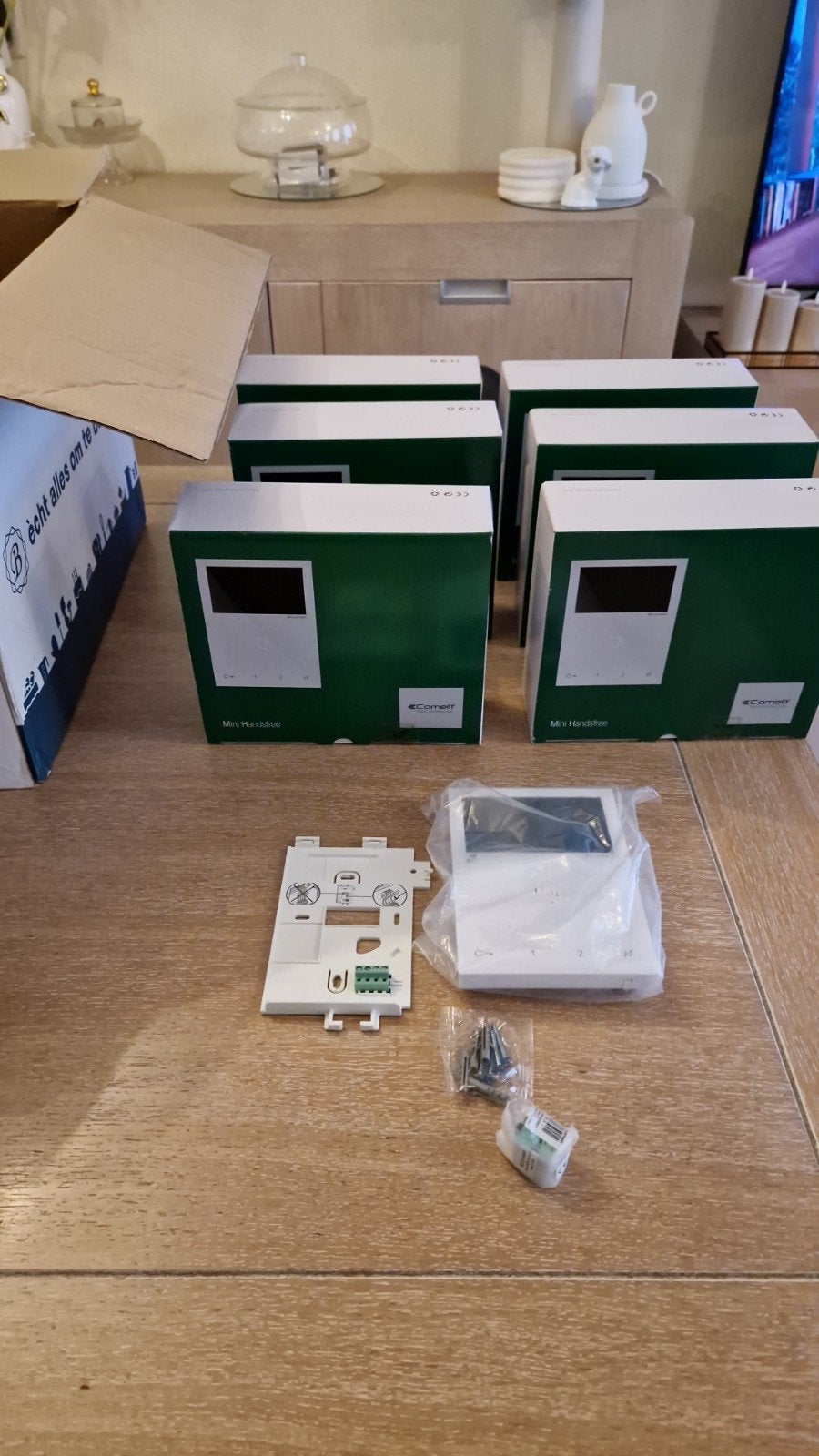 Comelit Mini Handsfree - 6721W-BM 6x Nieuwe verkrijgbaar, Doe-het-zelf en Verbouw, Meetapparatuur, Ophalen of Verzenden
