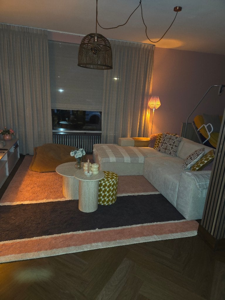 Vloerkleed groot trendcarpet, 200 cm of meer, Ophalen of Verzenden, Zo goed als nieuw, 200 cm of meer