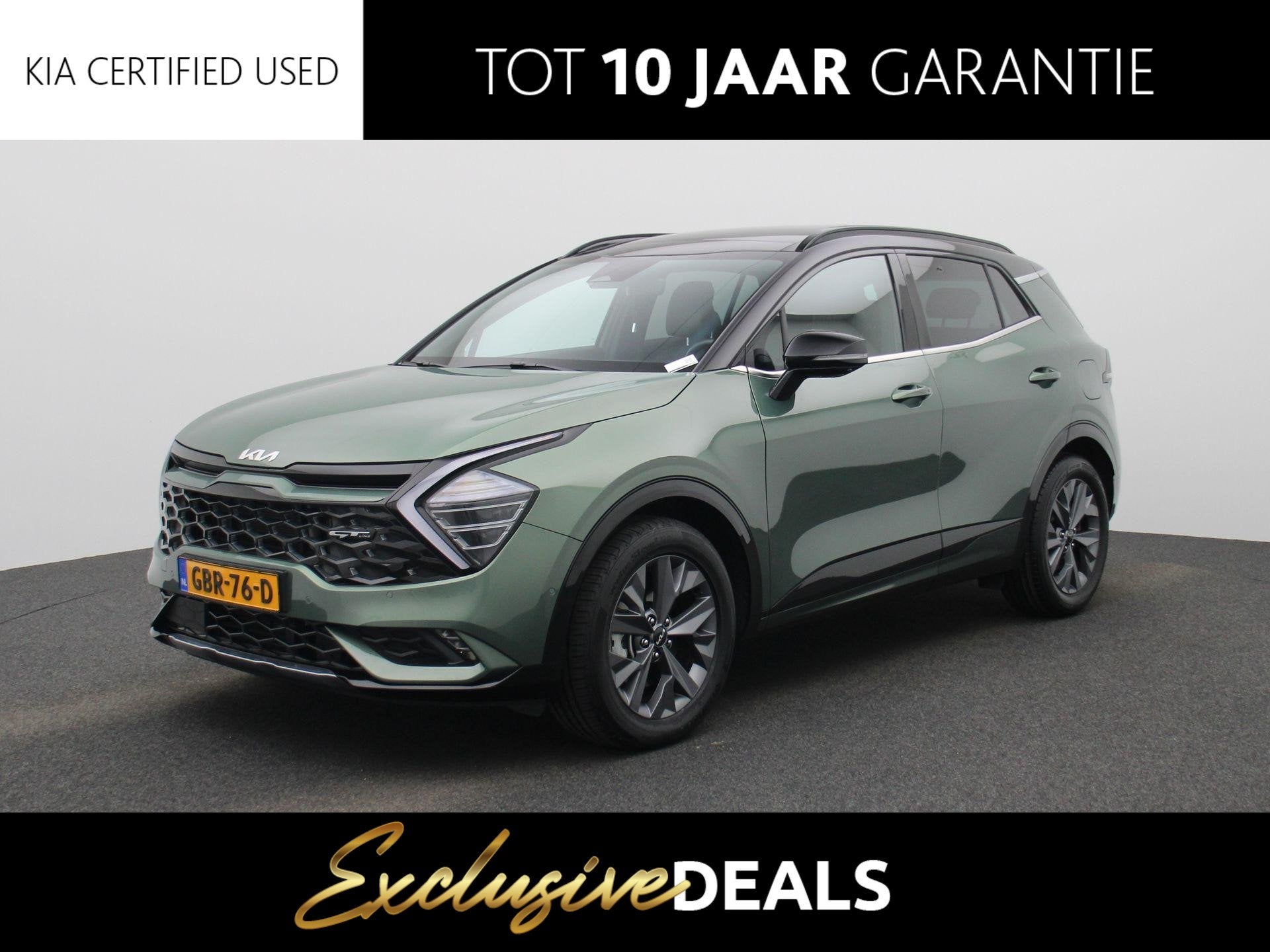 Kia Sportage 1.6 T-GDi Hybrid GT-PlusLine | AUTOMAAT | PANOR, Auto's, Kia, 12 maanden, Gebruikt, Euro 6, 4 cilinders