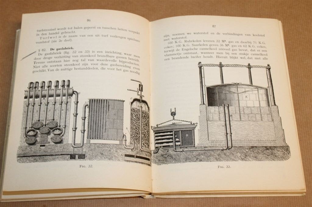 Beknopte Scheikunde en Warenkennis — Antiek Boek 1923, Ophalen of Verzenden, Gelezen, Natuurwetenschap