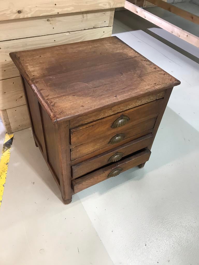 Duits apothekerskastje ladekast vintage 1920s, Huis en Inrichting, Kasten | Ladekasten, Ophalen, B, 50 tot 100 cm, 25 tot 50 cm