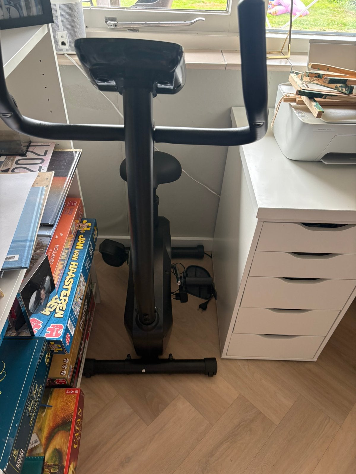 Fitnes fiets / cross fiets / hometrainer, Ophalen, Zo goed als nieuw, Hometrainer