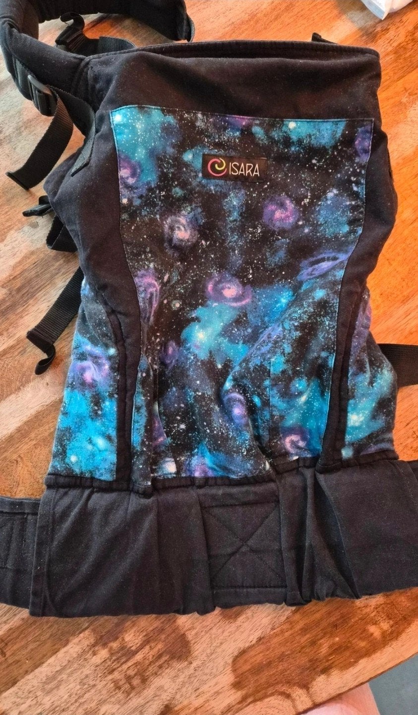 ISARA V3 Galaxy Draagzak toddler- Ergonomisch & Biologisch K, Overige merken, Buik of Rug, Ophalen of Verzenden, Zo goed als nieuw