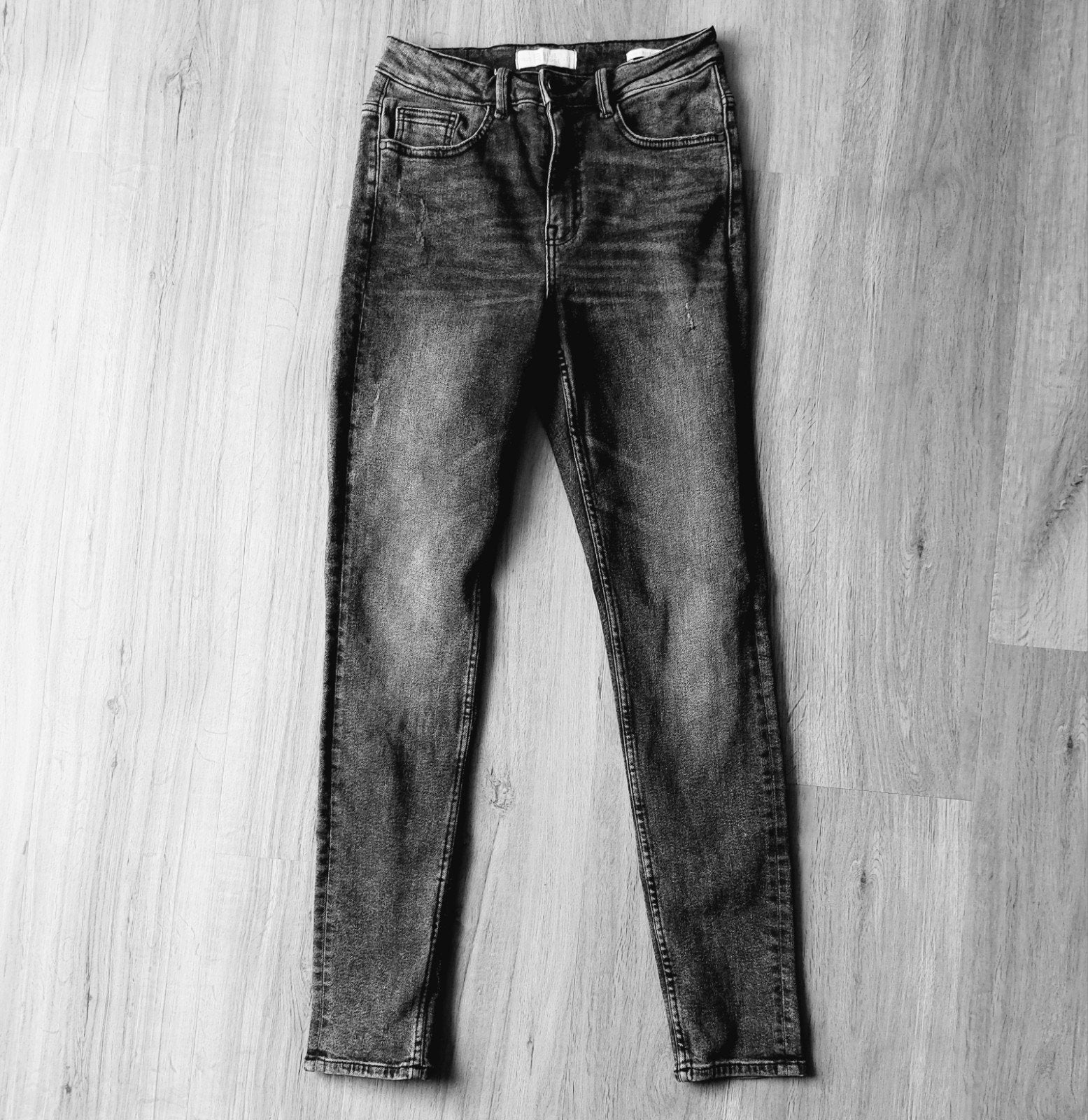 Blue Ridge spijkerbroek W29-L32 stretch high rise skinny, Kleding | Dames, Blue Ridge, Zwart, Ophalen of Verzenden, Zo goed als nieuw