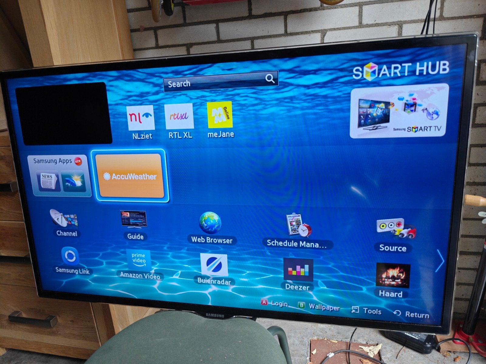 Samsung Smart TV 40 inch met Wifi, Ophalen, Zo goed als nieuw, Samsung