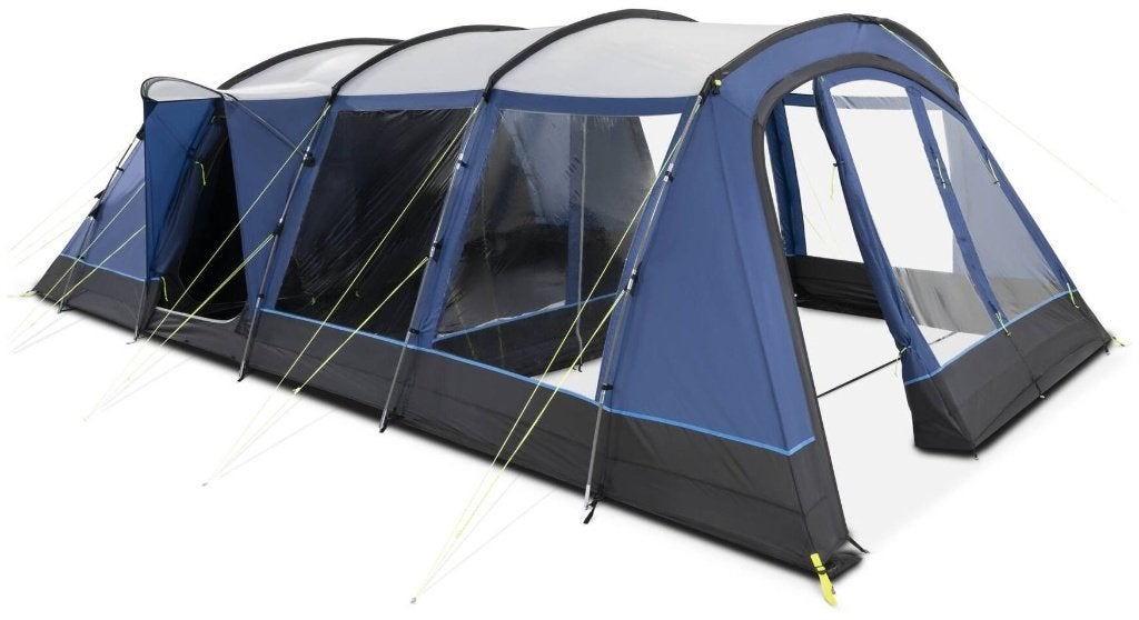 Complete Campingspullen met Kampa Croyde tunnel tent, Ophalen, Zo goed als nieuw, Tot en met 6