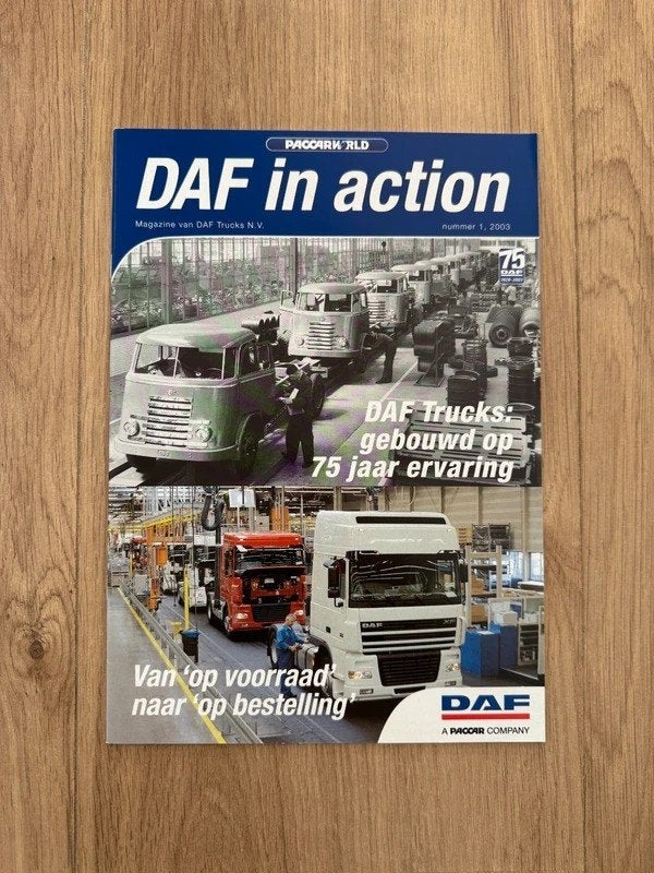Magazine DAF in action - nummer 1 2003, Ophalen of Verzenden, Zo goed als nieuw, Overige merken