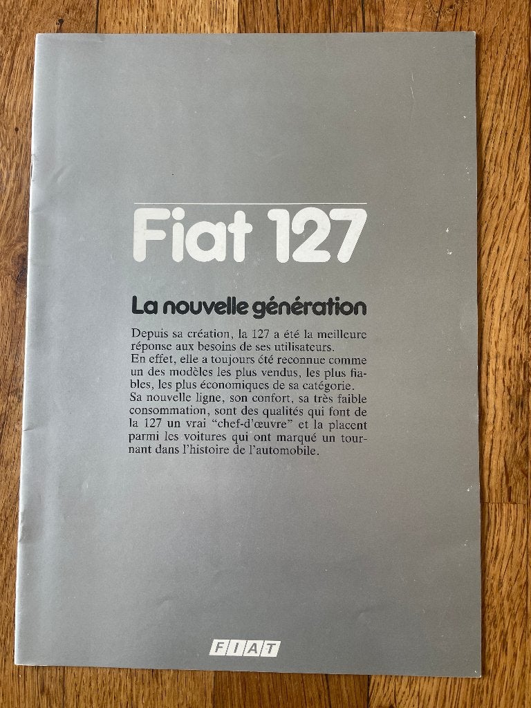 Fiat 127 - Fiat 128, Ophalen of Verzenden, Nieuw, Overige merken, Fiat