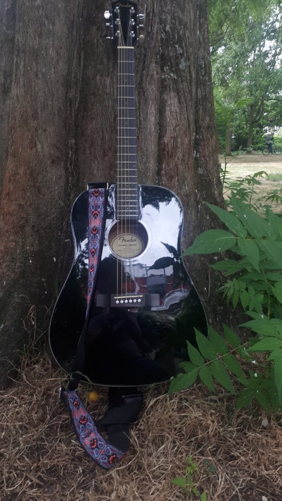 Fender Dreadnought CD60 akoestische stealstring gitaar zwart, Ophalen, Nieuw