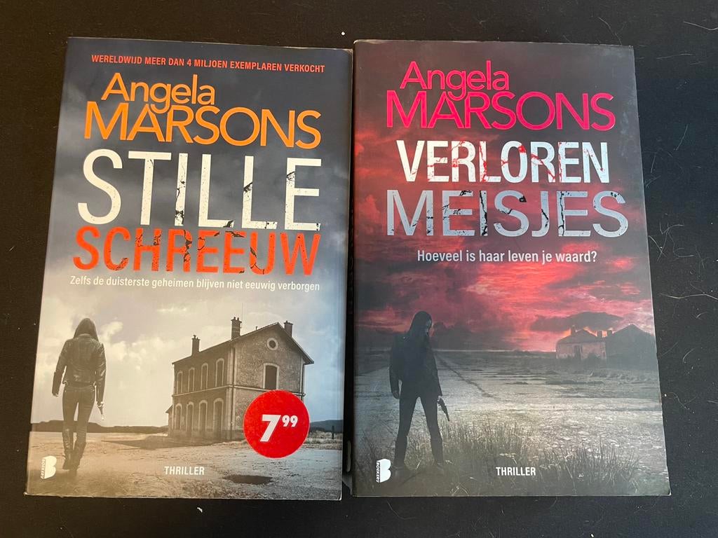 Angela Marsons boeken (2x), Boeken, Thrillers, Ophalen of Verzenden, Zo goed als nieuw
