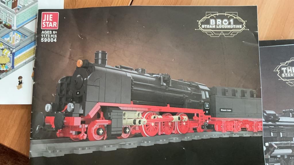 Hierdij biedt ik mijn Jie Star BR01 stoomlok aan, Ophalen, Overige thema's, Zo goed als nieuw, Complete set