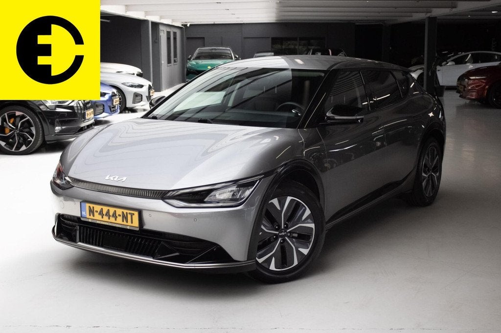 Kia EV6 Plus 77.4 kWh | SOH 96,5% | Stoelverkoeling | Stuurv, Auto's, Kia, Automaat, 228 pk, Achterwielaandrijving, Gebruikt
