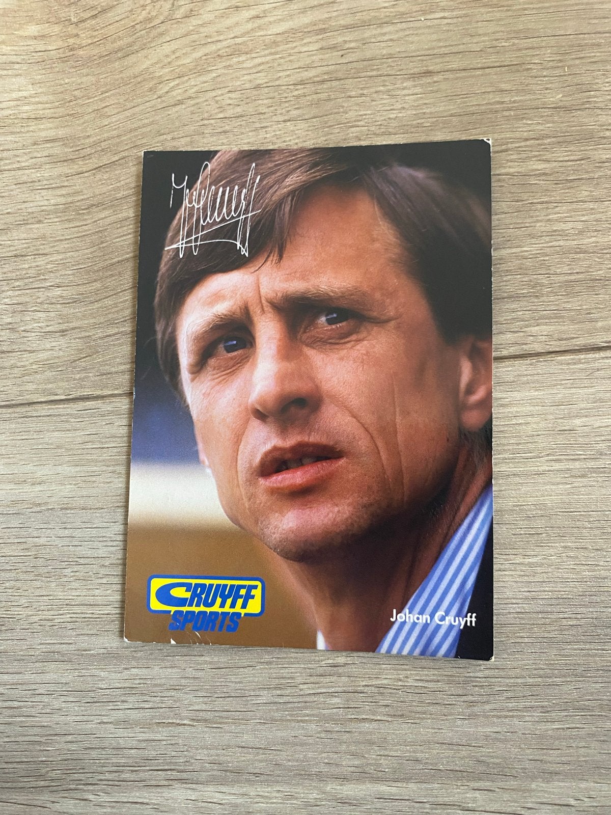 Johan Cruijff Spelerskaart - Cruyff Sports, Ophalen of Verzenden, Gebruikt, Overige binnenlandse clubs, Spelerskaart