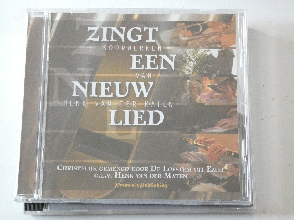 Zingt een nieuw lied Koorwerken van Henk van der Maten, Verzenden, Gebruikt, Koren of Klassiek