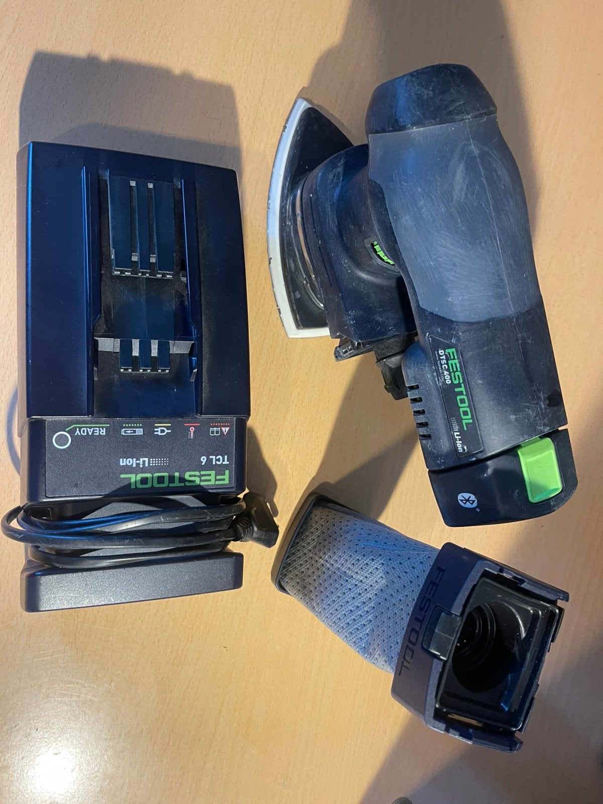 ⭐️ Festool schuurmachine DTSC 400 ⭐️, Ophalen of Verzenden, Zo goed als nieuw, Minder dan 600 watt, Vlakschuurmachine