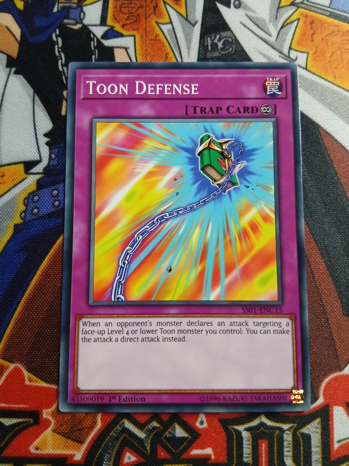 Toon Defense - SS01 - Yu-Gi-Oh, Hobby en Vrije tijd, Verzamelkaartspellen | Yu-gi-Oh!, Ophalen, Zo goed als nieuw