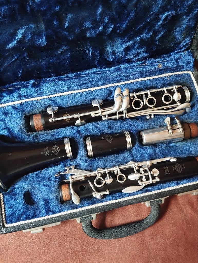 Selmer 10 pro-klarinet (gereviseerd), Gebruikt, Met koffer, Hout, Ophalen