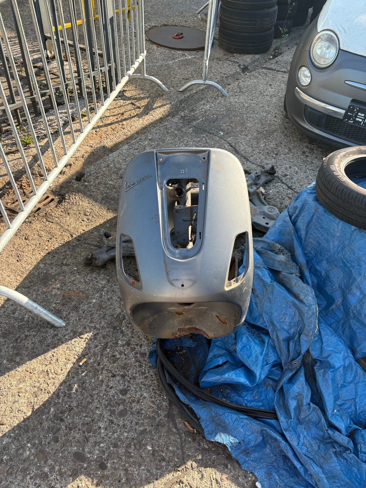 Vespa S frame, Fietsen en Brommers, Brommeronderdelen | Scooters, Ophalen, Gebruikt, Frame, Vespa