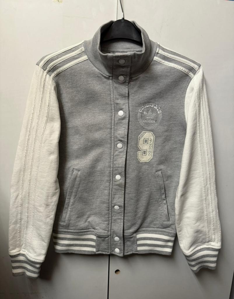 Adidas baseball vest, Ophalen of Verzenden, Zo goed als nieuw, Maat 38/40 (M), Grijs