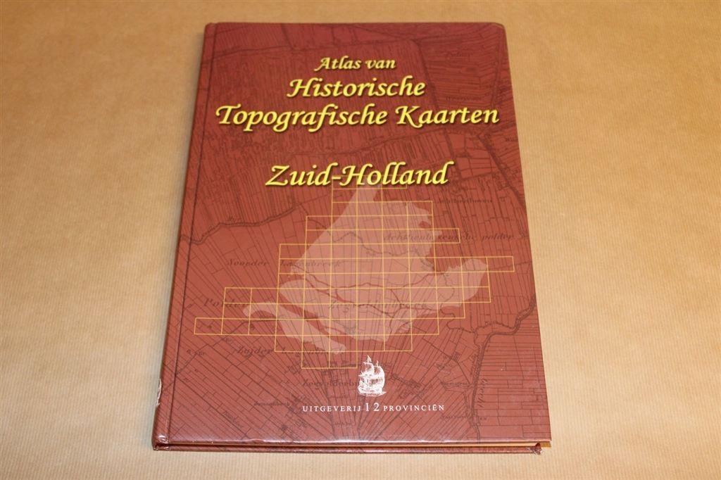Atlas Hist Topografische Kaarten - Zuid-Holland - 12 Prov, Boeken, Atlassen en Landkaarten, Ophalen of Verzenden, 1800 tot 2000