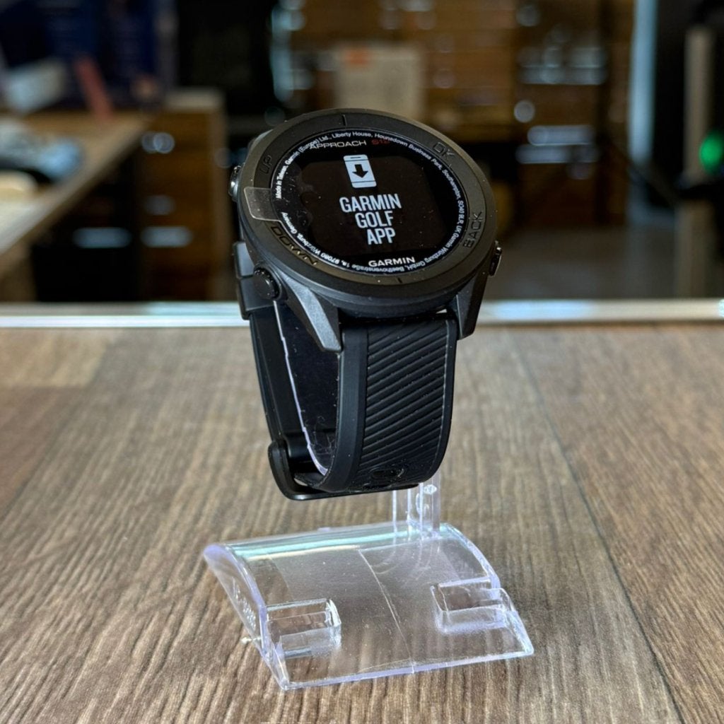 Garmin Approach S12 Golfhorloge Grijs | Nieuwstaat met garan, Garmin, Zo goed als nieuw, Support@garmin.com, Mühlentalstrasse 2
8200 Schaffhausen
Switzerland