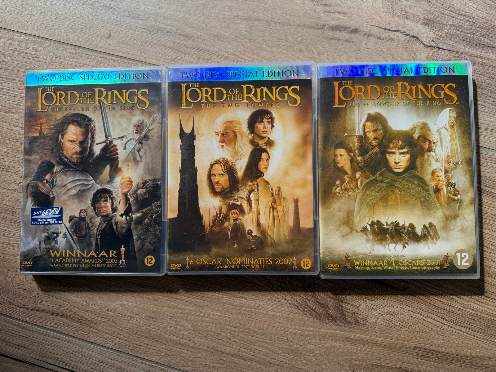 Lord of the Rings Trilogie - Special Edition DVD Boxset, Cd's en Dvd's, Vanaf 12 jaar, Ophalen of Verzenden, Zo goed als nieuw