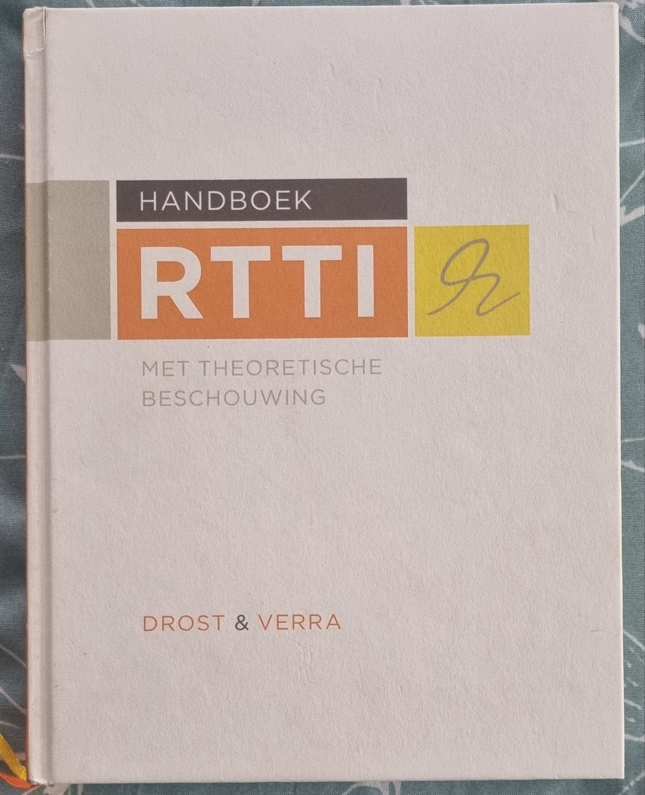 Handboek RTTI - Drost & Verra (Zo goed als nieuw), Zo goed als nieuw, Gamma, Drost & Verra, HBO