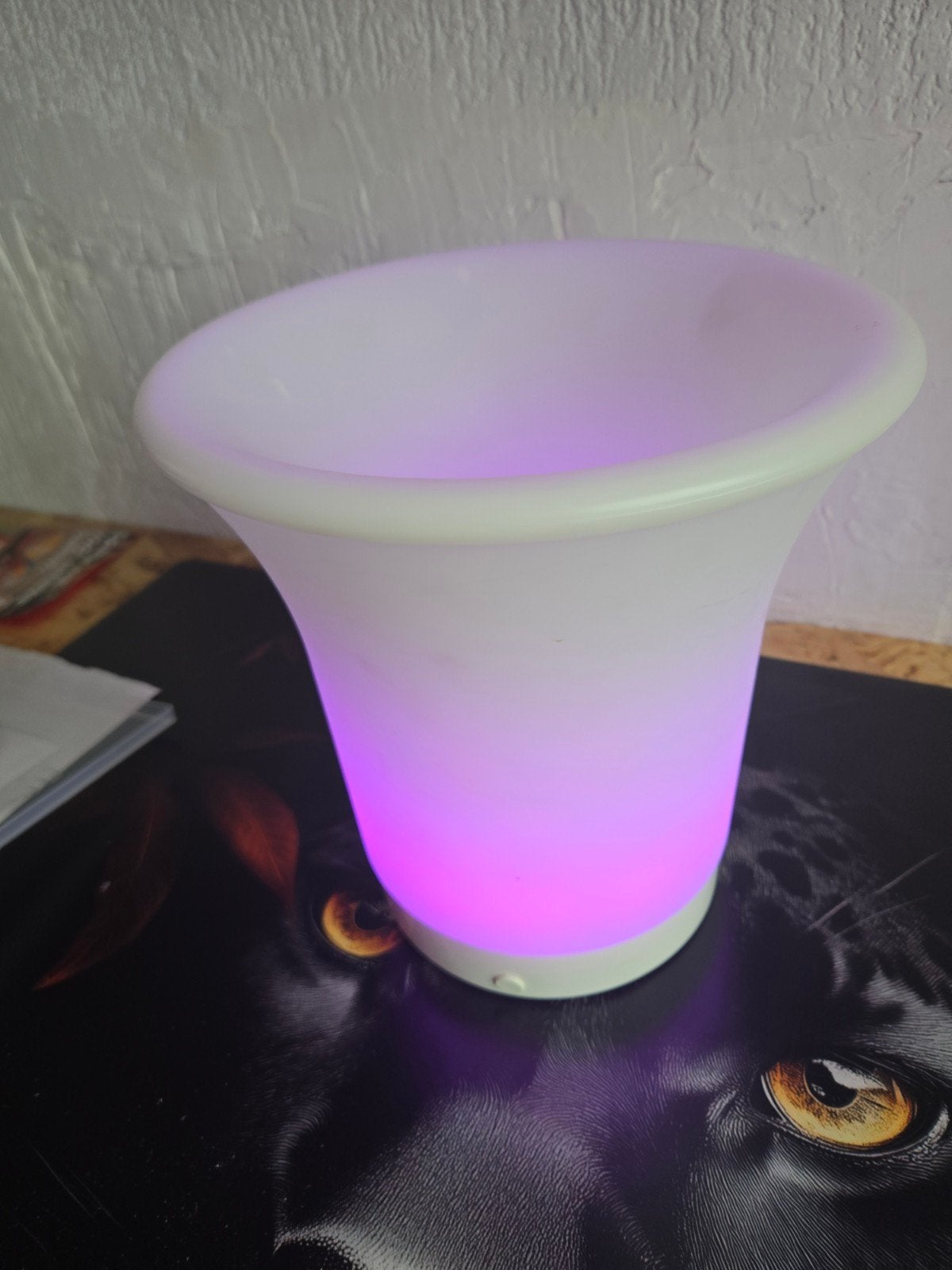 Wijnkoeler met Led, Overige typen, Ophalen of Verzenden, Zo goed als nieuw, Wit