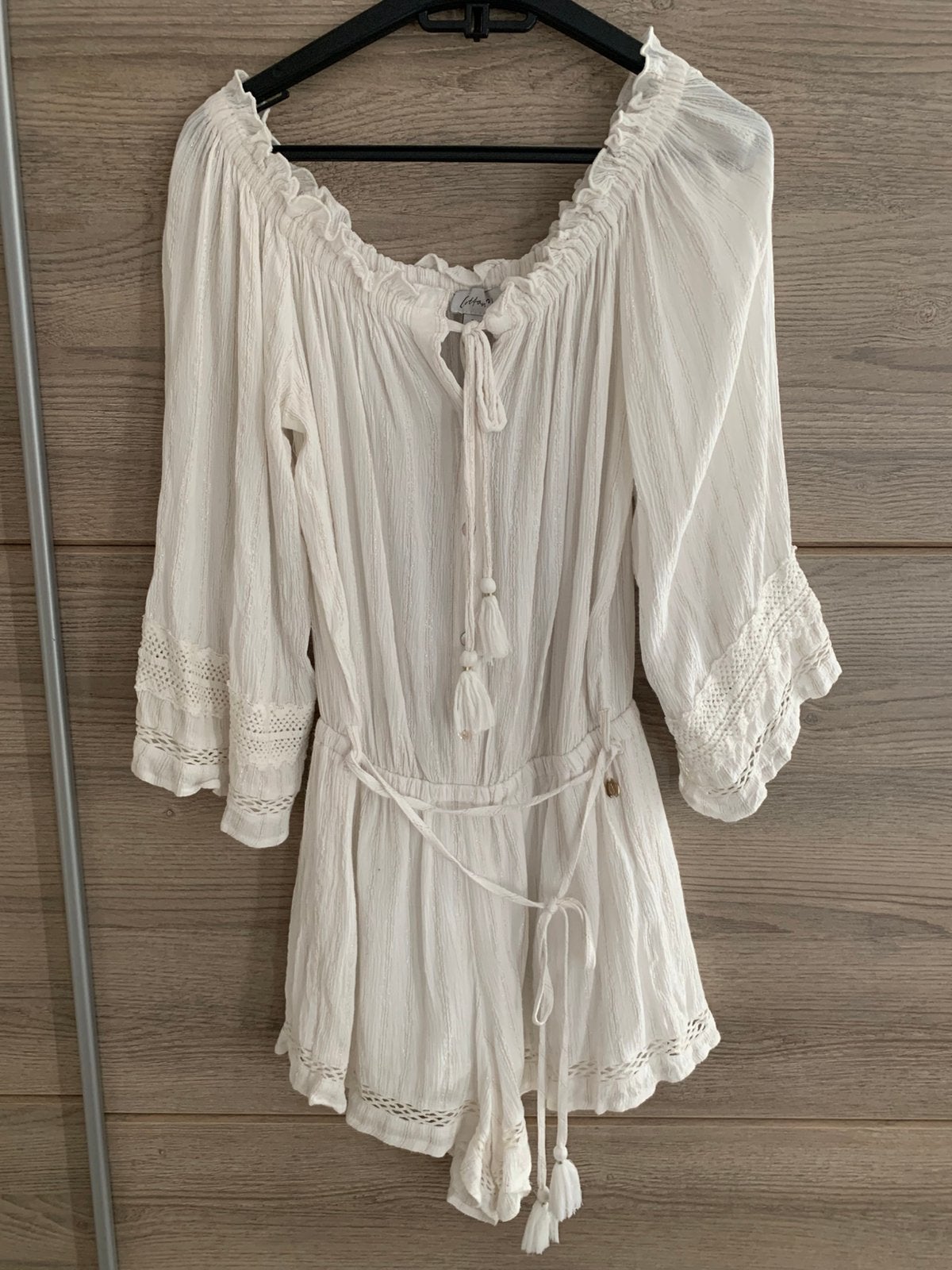 Prachtig katoenen Jumpsuit van Cotton Club maat s., Ophalen of Verzenden, Nieuw, Maat 36 (S), Wit