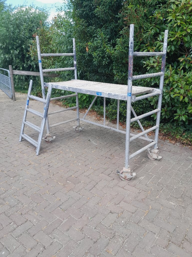 steiger , kamersteiger Layher, Ophalen, Gebruikt, Rolsteiger of Kamersteiger, 2 tot 5 meter