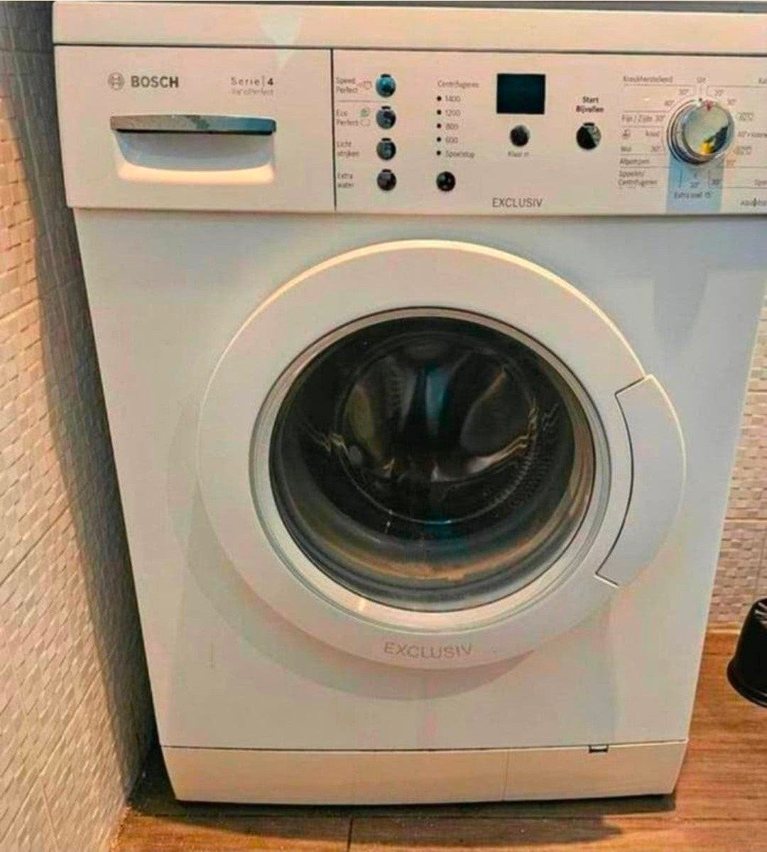 Bosch Serie 4 VarioPerfect Wasmachine - Voorlader, Ophalen