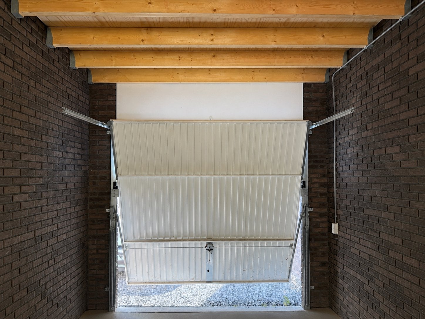 Nauwlijks gebruikte garagedeur, Ophalen of Verzenden