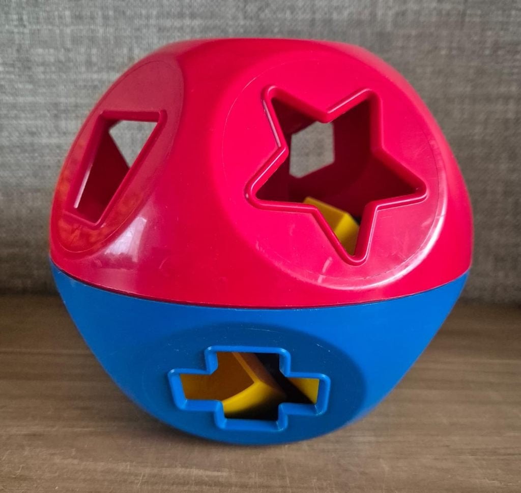 Tupperware Hollebol vormenstoof Ø17cm Blauw/Rood/Geel, Met handvat, Geel, Overige typen, Ophalen of Verzenden