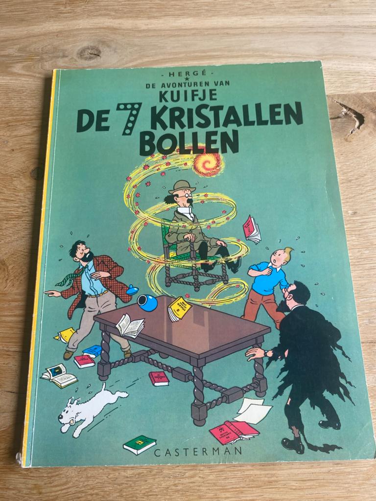 Kuifje - De 7 Kristallen Bollen, Boeken, Eén stripboek, Ophalen of Verzenden, Gelezen