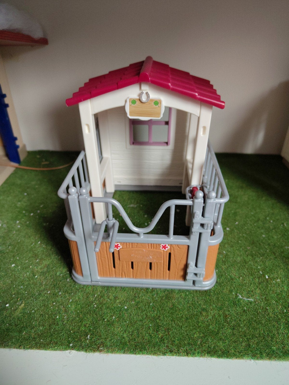 Schleich paardenstal, Ophalen of Verzenden, Gebruikt, Paard, Beeldje of Figuurtje