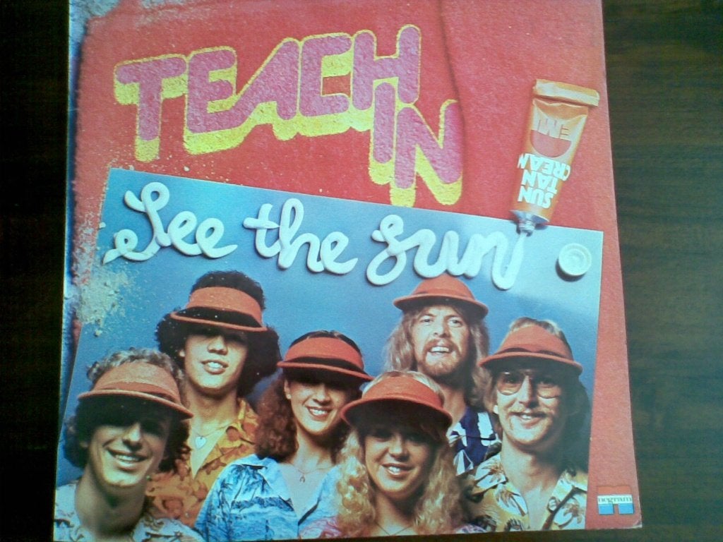 LP - Teach In - See the sun, Ophalen of Verzenden, Zo goed als nieuw, Pop, LP