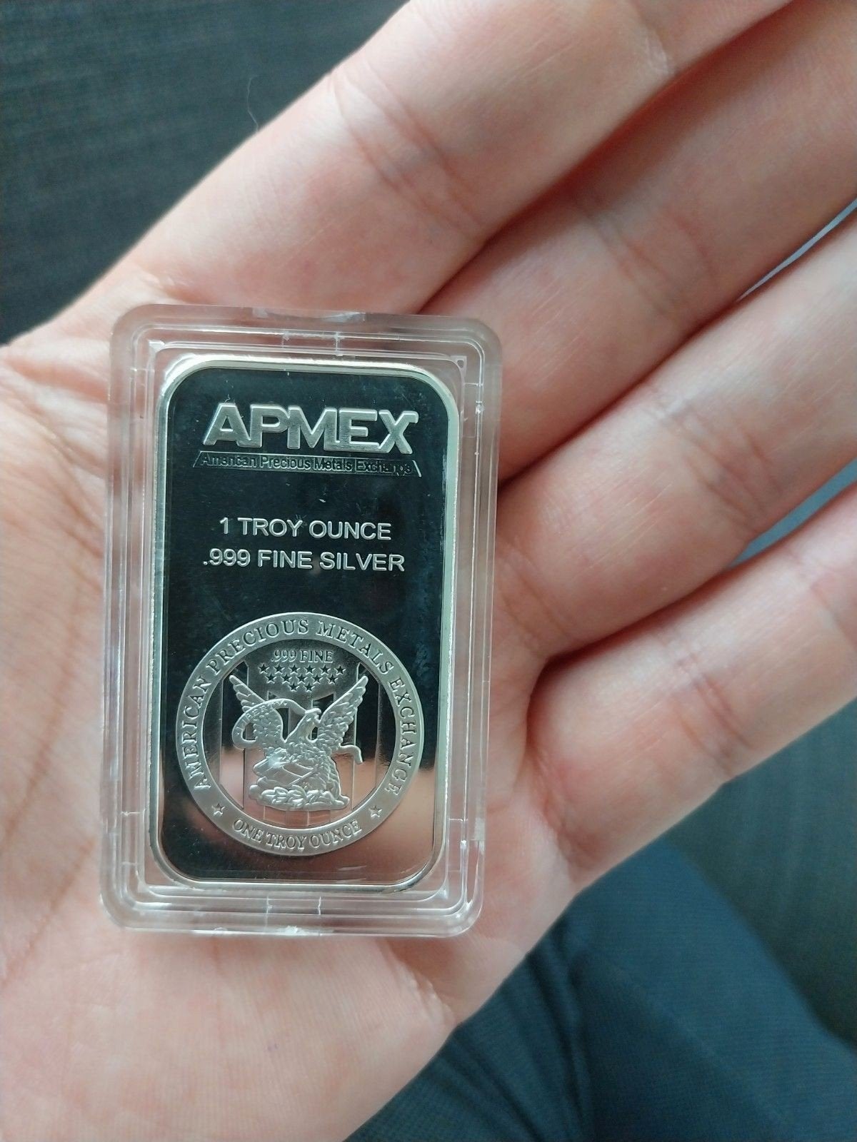 Apmex 1  troy ounce, Verzenden, Zilver