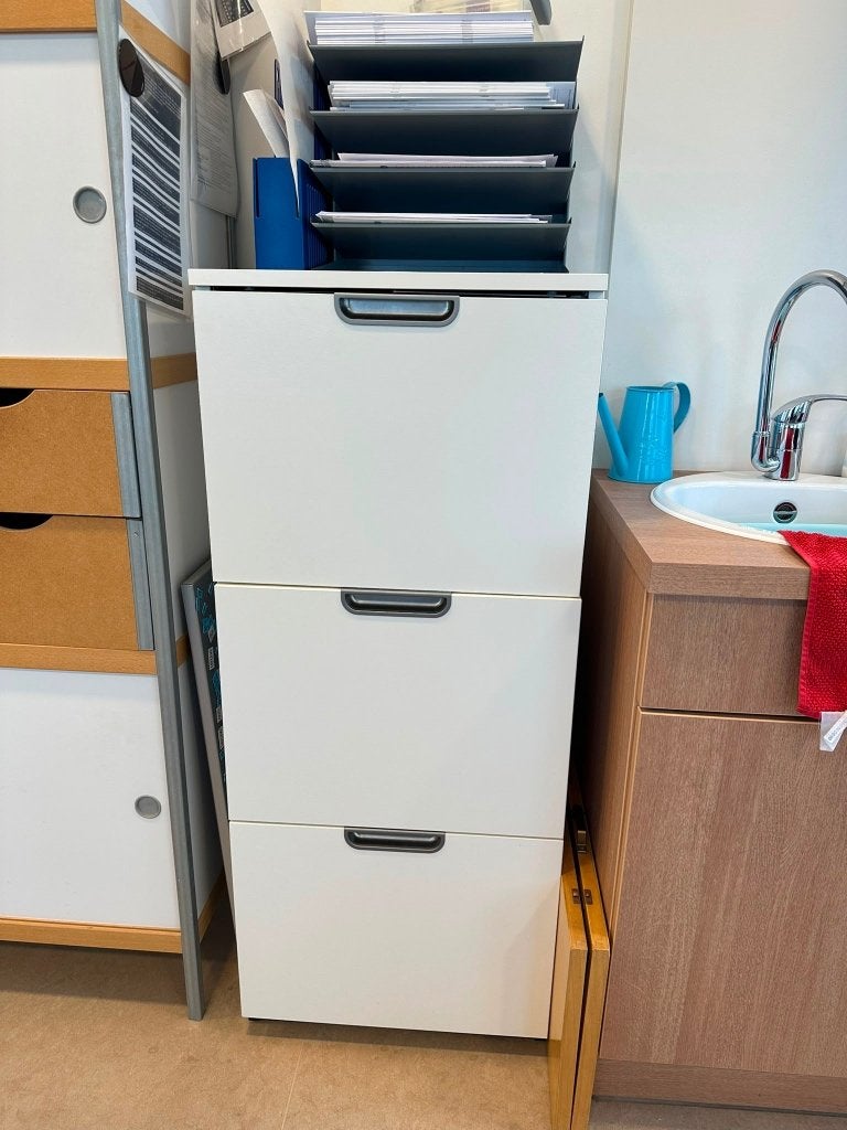 dossierkast hangmappen Ikea, Huis en Inrichting, Ophalen, Gebruikt, 100 tot 150 cm, 50 tot 100 cm