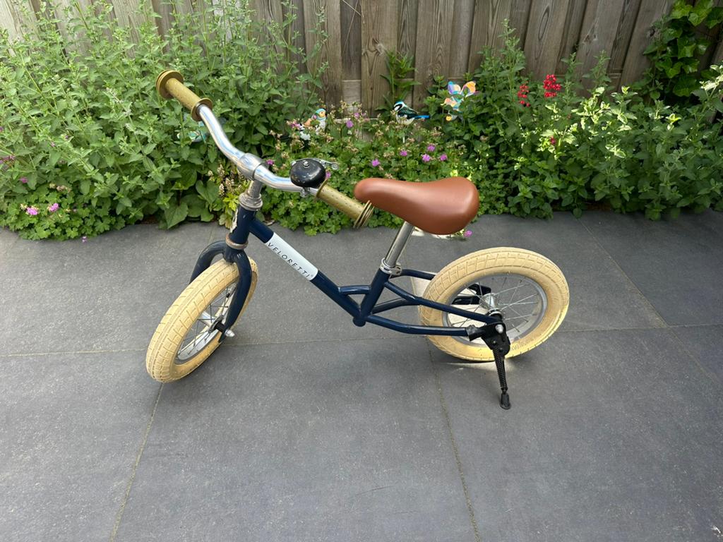 Veloretti loopfiets blauw Mini, Ophalen, Gebruikt, Loopfiets