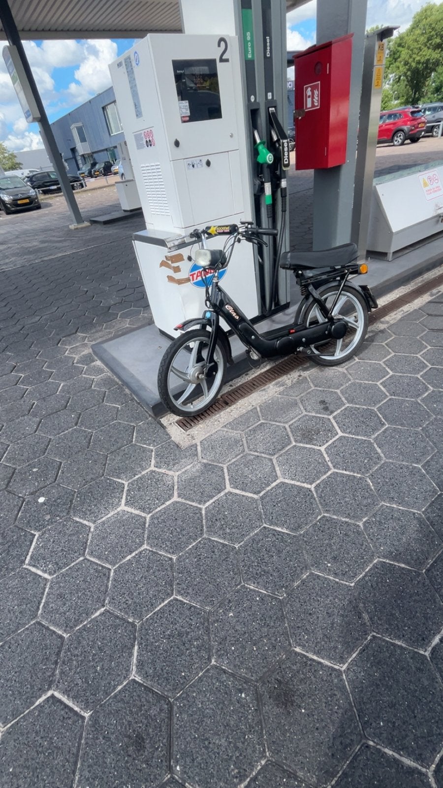 Piaggio Ciao (Geel kenteken), Ophalen, Gebruikt