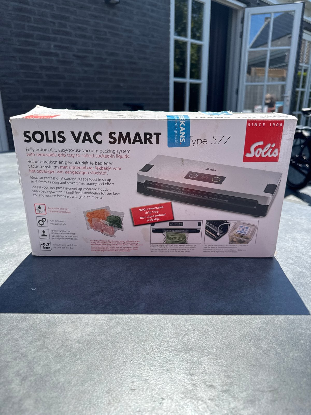 Solis Vac Smart Type 577 Vacuümsysteem, Witgoed en Apparatuur, Onderdelen en Toebehoren, Zo goed als nieuw, Ophalen of Verzenden
