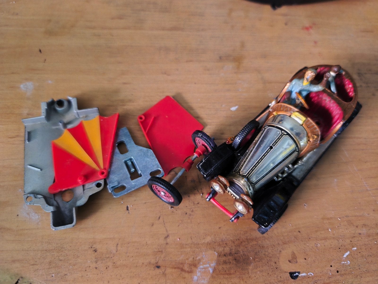 Corgi chitty chitty bang bang, Ophalen of Verzenden, Gebruikt, Auto, Corgi