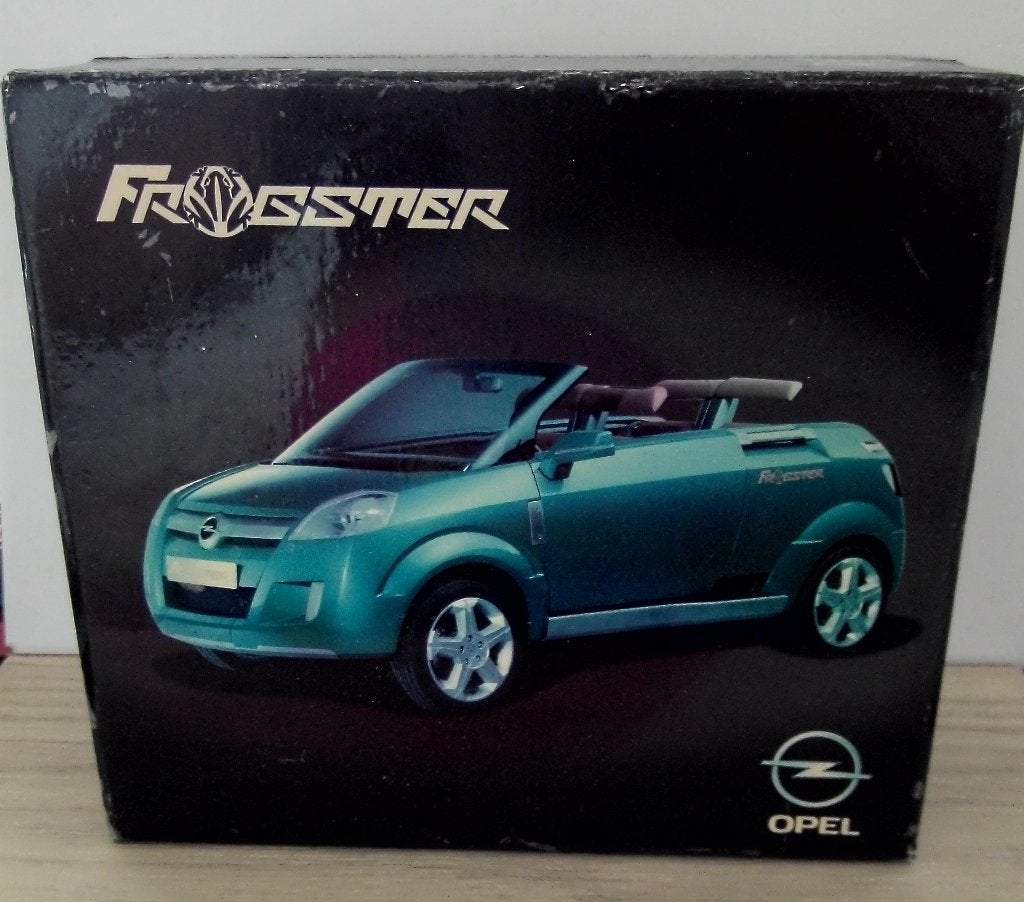 Norev 1/43 Opel Frogster groen metallic, Verzenden, Zo goed als nieuw, Auto, Norev