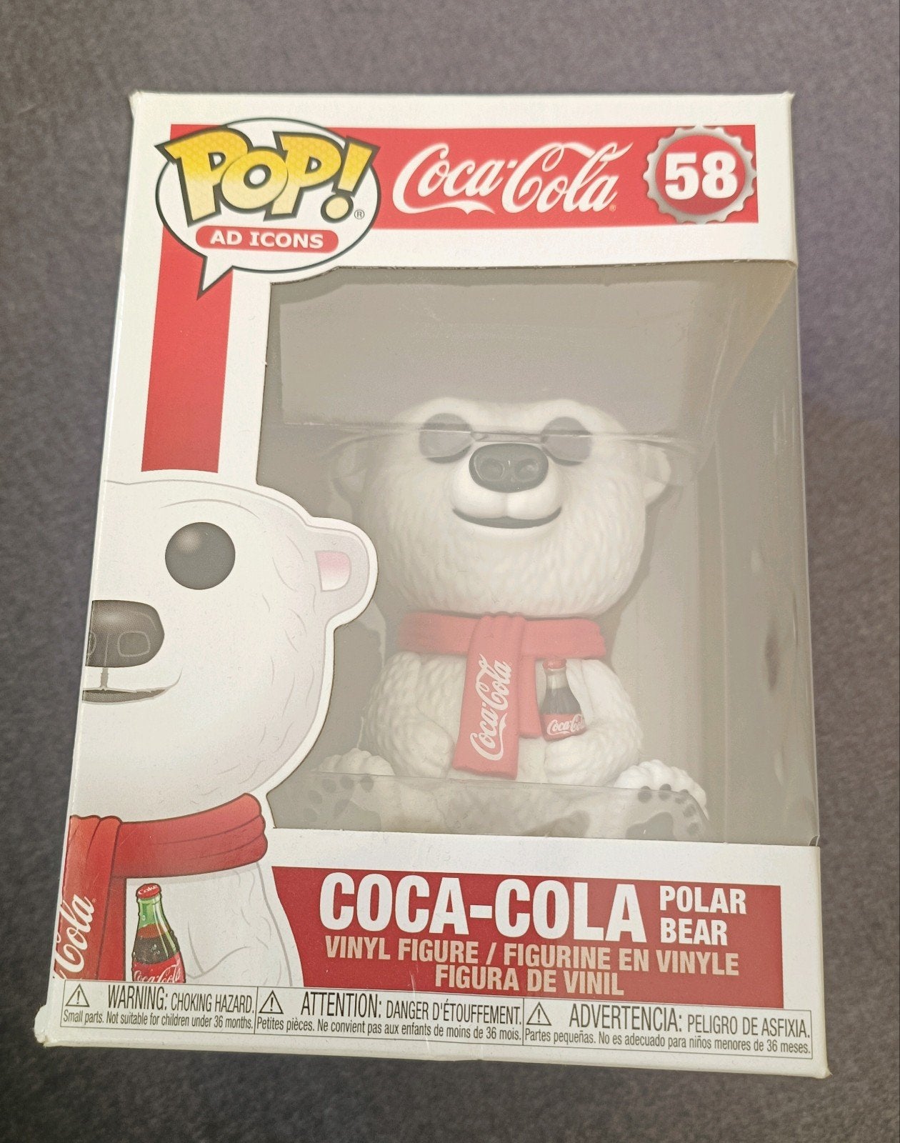 Funko Pop! Ad Icons Coca-Cola Polar Bear #58, Ophalen of Verzenden, Nieuw
