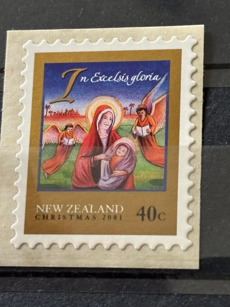 Kerst, Nieuw-Zeeland 2001, Ophalen of Verzenden, Postfris