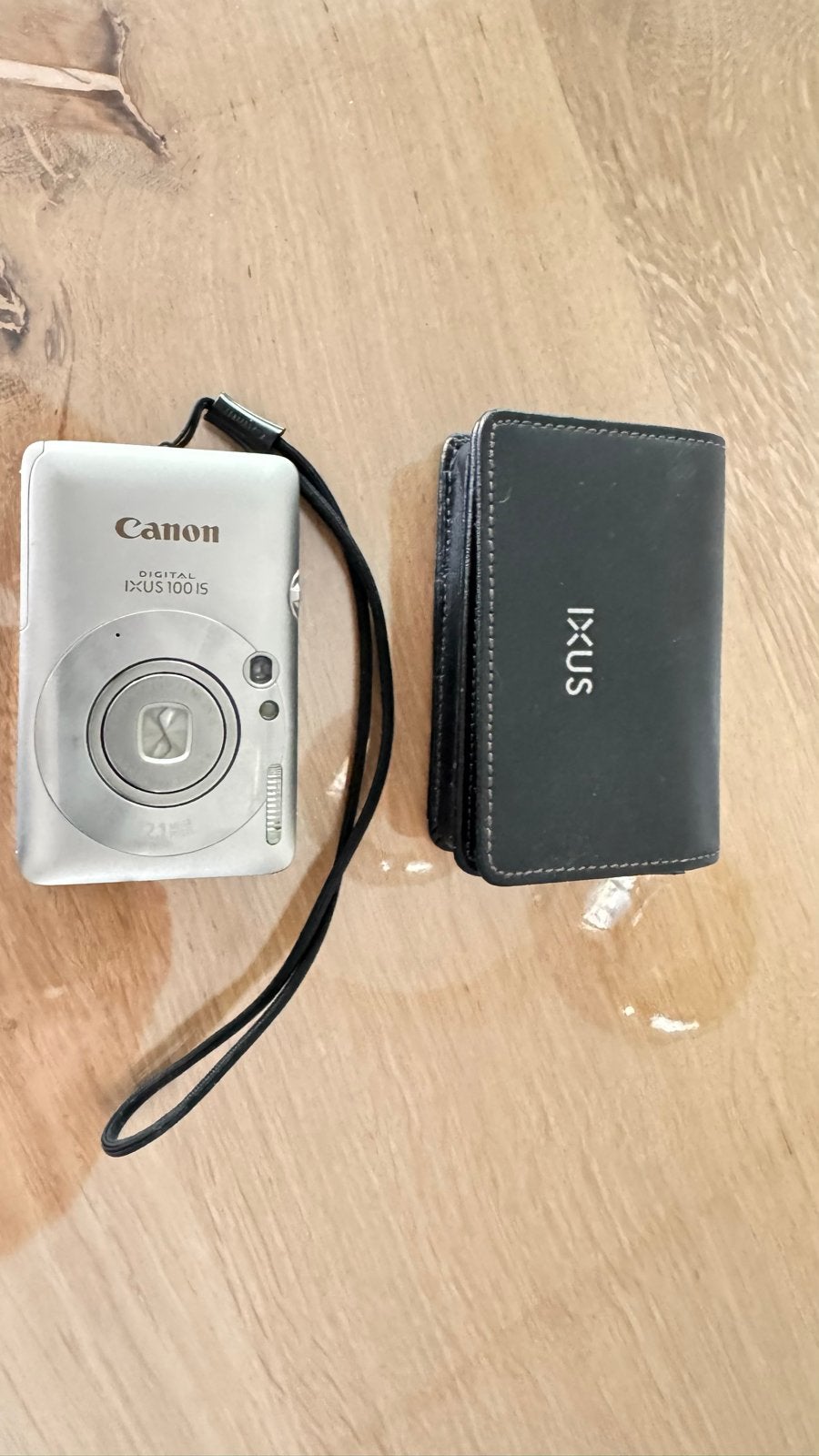 Canon Digital IXUS 100 IS Compactcamera - Zilver, Gebruikt, Canon, Beeldstabilisatie, Ophalen of Verzenden